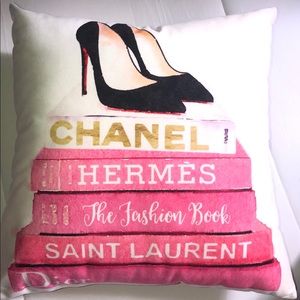 Chanel Graphic Accent Pillow